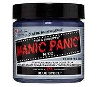 Manic Panic Blue Steel Classic Creme, colore per capelli semipermanente vegano e cruelty-free, 118 ml