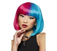 Manic Panic Blue Valentine Glam Doll Parrucca Due Toni Donna (SM1362)
