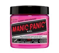 Manic Panic Cotton Candy Pink Classic Creme, tinta semipermanente per capelli rosa vegana e cruelty-free, 118 ml