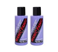 Manic Panic Crème amplifiée Virgin Snow, vegetariana, senza cruauté, tonico capillare semipermanente, eliminazione dei residui cuivrés, 2 x 118 ml