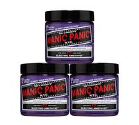 Manic Panic Electric Amethyst Classic Creme, colore semipermanente viola per capelli, 3 x 118 ml
