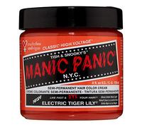 Manic Panic Electric Tiger Lily Classic Creme, colore semipermanente arancione vegano e cruelty-free per capelli, 118 ml