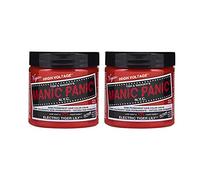 Manic Panic Electric Tiger Lily Classic Creme, colore semipermanente arancione vegano e cruelty-free, 2 x 118 ml