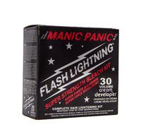 Manic Panic Flash Lightning Bleach Kit, Removes Natural Shade & Lightens Hair, Complete Hair Lightni