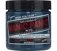 Manic Panic Mermaid Classic Crème, colore blu semipermanente vegano e senza crudeltà, 118 ml
