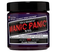 Manic Panic Plum Passion Classic Creme, colore semipermanente per capelli viola vegano e cruelty-free, 118 ml
