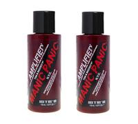 Manic Panic Rock N Roll Amplified Cream, colore per capelli semipermanente vegano e cruelty-free, 2 x 118 ml