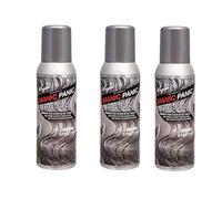 Manic Panic Silver Stiletto Color Spray, colore temporaneo per capelli argento vegano e cruelty-free, 3 x 100 ml