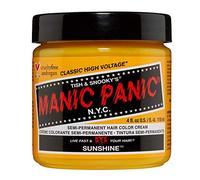 Manic Panic Sunshine Classic Creme, tinta semipermanente per capelli gialla vegana e cruelty-free, 118 ml