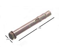 Manica Anchor Bullone Esagonale M6 Da M8 Protezione 65mm Lunghezza Yzp Pack Di 2