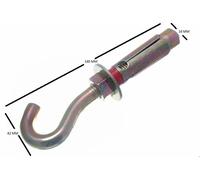 Manica Anchor Gancio Bullone M12 M14 Protezione Da 71mm Lunghezza Yzp Pack Di 12