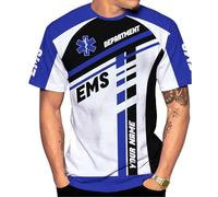 Manica Corta Custom EMS EMT Personalized Paramedic Uniform Emergency Medical Technician Crew Neck T-Shirt Unisex T-Shirt Uomo Morbide Mezza Manica per Escursionismo Running Campeggio M