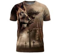 Manica Corta Personalized Normal Isn't Coming Back Jesus Is,Custom Religious,Christianty Crew Neck T-Shirt Morbida Short Sleeve Comoda T-Shirt Uomo per Running Sport Escursionismo XXL