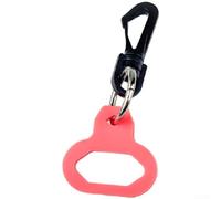 Manica d'attaccatura del silicone del regolatore di ARA con per il keychain | Per Immersione Gancio per Polpo Mount E Tubo di Sicurezza Prevenire Perdita Durante Immersione Snorkel Apnea Foto Rosso Rosa