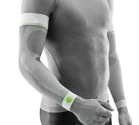 Manica di compressione sportiva lunga Bauerfeind Blanc S Long