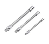 Manica elettrica Giaccia di estensione universale dell'estensione 1/4 3/8 1/2 dimensioni dell'albero flessibile piegabile di collegamento universale manica asta di forza(3pcs Set)