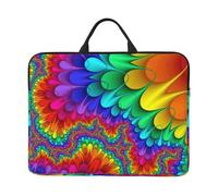 Manica impermeabile leggera della cassa del computer portatile della borsa del taccuino della stampa di colore brillante per la scuola ufficio