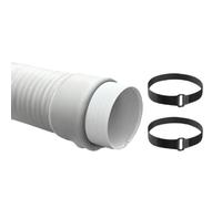 Manica isolante - Copertura per tubo AC | Protettore del tubo resistente alle intemperie | Scudo di calore per i condotti del condizionatore d'aria | Avvolgimento flessibile per uso di