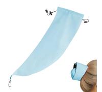 Manica per capelli impermeabile per coda di cavallo - copertura per capelli regolabile - buona doccia coda di cavallo 56 x 15 cm - per donne casa bagno palestra spiaggia nuoto trucco viaggio Dreadloc