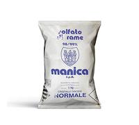 MANICA SOLFATO DI RAME NORMALE SACCO DA 5KG RAMATO VERDERAME 98/99% CRISTALLI GROSSI -