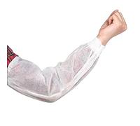 Manica Usa e Getta Fodere Monouso per la Protezione del Braccio, Sovramaniche in Tessuto Non Tessuto - Altamente Idrofobo, Confezione da 100, Uso Delle Camere Bianche Delle Cliniche Della Cucina