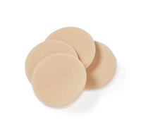 Manicare Confezione da 4 spugnette cosmetiche compatte, senza lattice, lavabili, riutilizzabili, perfette per cipria pressata, frullatore viso rotondo, facili da usare per un'applicazione impeccabile