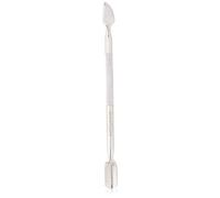 Manicare Spingi cuticole e detergente per unghie, strumento professionale per manicure e pedicure, in acciaio inox a doppia estremità, perfetto per cuticole troppo cresciute, pulisce sotto e intorno
