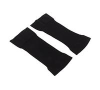 Maniche a Compressione per Braccia, Avvolgenti e Aderenti, Funzione Dimagrante per Persone Magre, Cotone Elastico, Morbido, Nero, 1 Paio, per Allenamento in Palestra