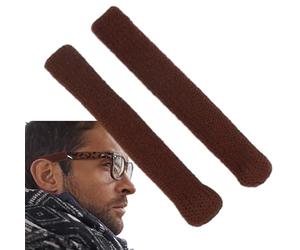 Maniche a tempio a maglia - Copri braccia elastici per il comfort degli occhiali | Cuscinetti non scivolano per occhiali, protezioni elastiche leggere per cornici, prevenzione di e miglioramenti