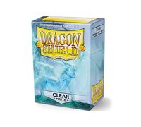Maniche Per Carte Standard Trasparenti Opache Dragon 100ct TCG