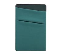 Maniche per telefoni cellulari - Supporto per carta telefonica autoadesiva | Titolare di carte da seguire con un soggetto elastico per carte bancarie ID credito Case de tel, verde, Vedi la descrizione