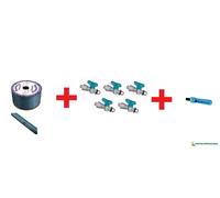 Manichetta D.17-12Mill X goccia 40cm rotolo da 150 Metri rubinetto valvolina