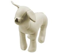 Manichini per cani in pelle posizione eretta modelli per cani giocattoli animali domestici negozio di animali domestici Manichino S