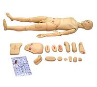 Manichini Per Infermieri Uomo E Donna, Simulatore Di Manichino Medico Per Pratica Infermieristica, Manichino Completo Per Tirocinio Infermieristico Senior Con Formazione Per La Cura Dei Traumi, 170 C