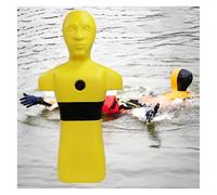 Manichini Portatili For Simulazione Acqua, Strumenti Didattici For La Prevenzione Annegamento, Modello Galleggiante In PE Con Riempimento/scarico Rapido(Yellow)