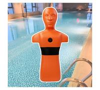 Manichini Portatili For Simulazione Di Acqua, Manichini Galleggianti Salvavita For Bambini, Modelli For Esercitazioni Antincendio, Drenaggio Rapido Con Iniezione D'acqua(Orange)