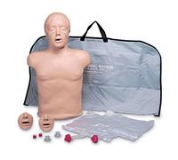 MANICHINO 1/2 BUSTO ADULTO PER ADDESTRAMENTO RIANIMAZIONE RCP CARDIO POLMONARE - Brad