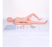 Manichino anatomico a grandezza naturale, manichino per addestramento medico, manichino per assistenza ai pazienti, modello umano anatomico in PVC, per studenti, formazione infermieristica,Male