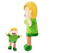 Manichino animale: per narrare e giocare a ruolo, look con bocca aperta, 25 cm di altezza + ampio accesso, morbida pelle di poliestere lavabile | per i bambini