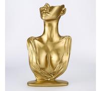 Manichino creativo del banco di mostra dei gioielli della resina per il