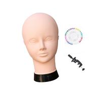 Manichino Da Addestramento in PVC per Salone di Formazione per Extension Ciglia