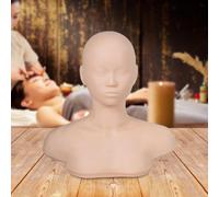 Manichino da allenamento, massaggio alle spalle, pratica della testa del trucco