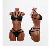 Manichino da esposizione per lingerie femminile, busto taglie forti, manichino da tavolo per esposizione di abiti, manichino per reggiseno intimo curvy, per vendita al dettaglio