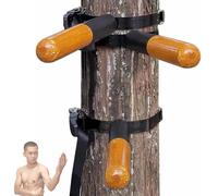 Manichino da parete in legno Wing Chun con 3 molle per arti marziali allenamento e pratica