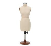 Manichino Da Sarto,Dressform Mannequin Piccoli Sarto Dressmakers Femmina, 1: 2 Scala Altezza Regolabile, Tailor Manichini Mini Doll Dress Form Display Dollhouse Accessori Decorazione Accessori