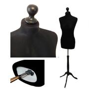 Manichino Da Sarto Femminile Nero Taglia 6/8 Moda Bust