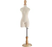 Manichino da Sartoria Busto da donna Cucito Forma di abito a mezza scala, Manichino da cucito in miniatura di mezza misura per la modellistica (Non per adulti a grandezza naturale) Altezza Regolabile(