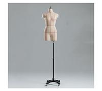 Manichino da Sartoria Manichino Sartoriale Busto Donna Per Cucire Vestiti, Struttura Della Gamba Divisa Busti Sartoriali Con Supporto Regolabile In Altezza Per L'esposizione Di Abbigliamento Altezza R