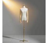 Manichino Da Sartoria,Torso Da Donna Per Vetrine, Con Altezza Regolabile,Con Base Metallica Manichino Donna,Manichini Con Braccio Rimovibile Per Esposizione In Vetrina, Cucito Sartoriale