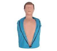 Manichino di addestramento a mezzo busto per modello di simulazione di rianimazione cardiopolmonare Modello di mezzo busto umano per modello in gomma per abilità artificiali A